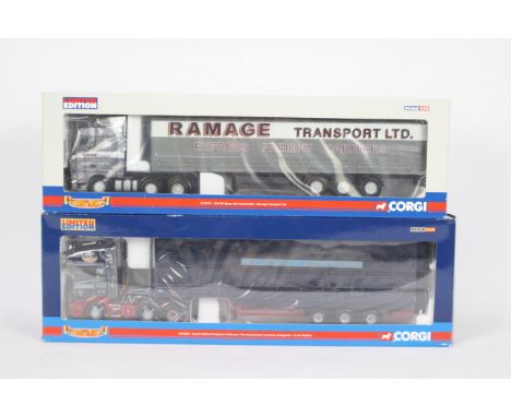 Corgi - Two boxed Corgi Limited Edition 1:50 scale diecast trucks from the Corgi 'Hauliers of Renown' series. Lot consists of