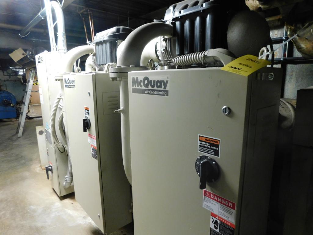 Mcquay Radiator McQuay Chiller Model WMC150DSC-ER10, S/N STN0090200085 (2007), (2 ...