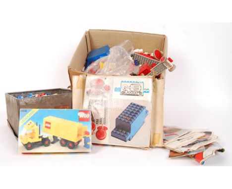 An assorted collection of 1970's loose vintage Lego System Legoland sets together with some boxed examples no. 6692 and no. 1