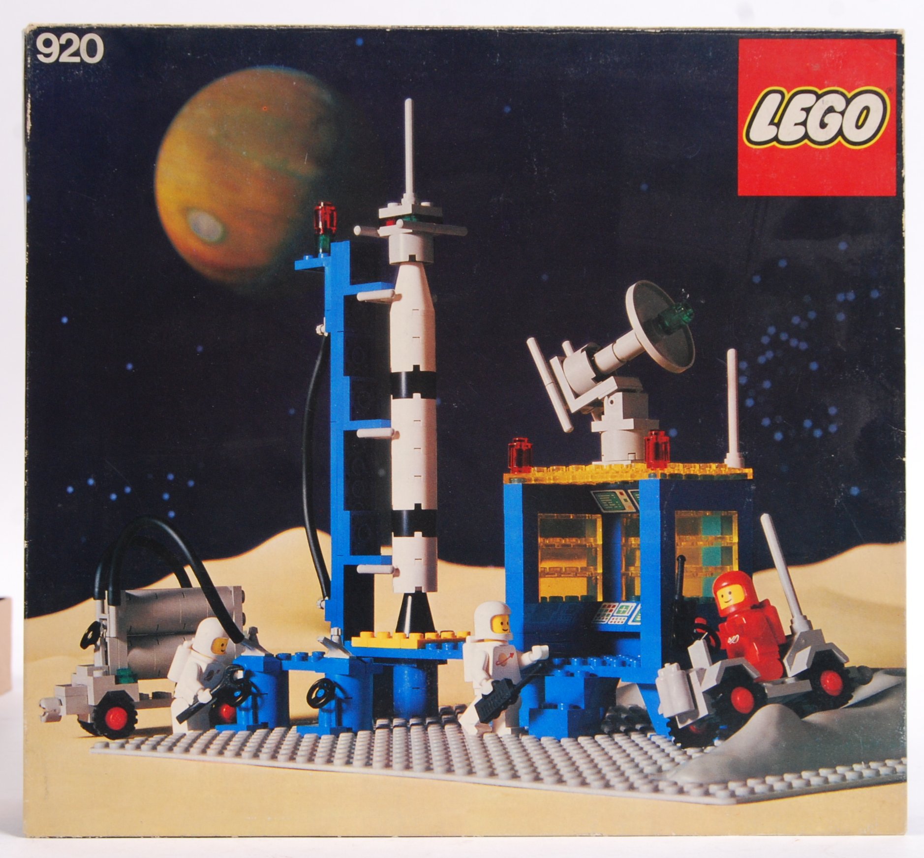 An original vintage c1979 Lego Legoland Space set 920 ' Alpha 1 Rocket ...