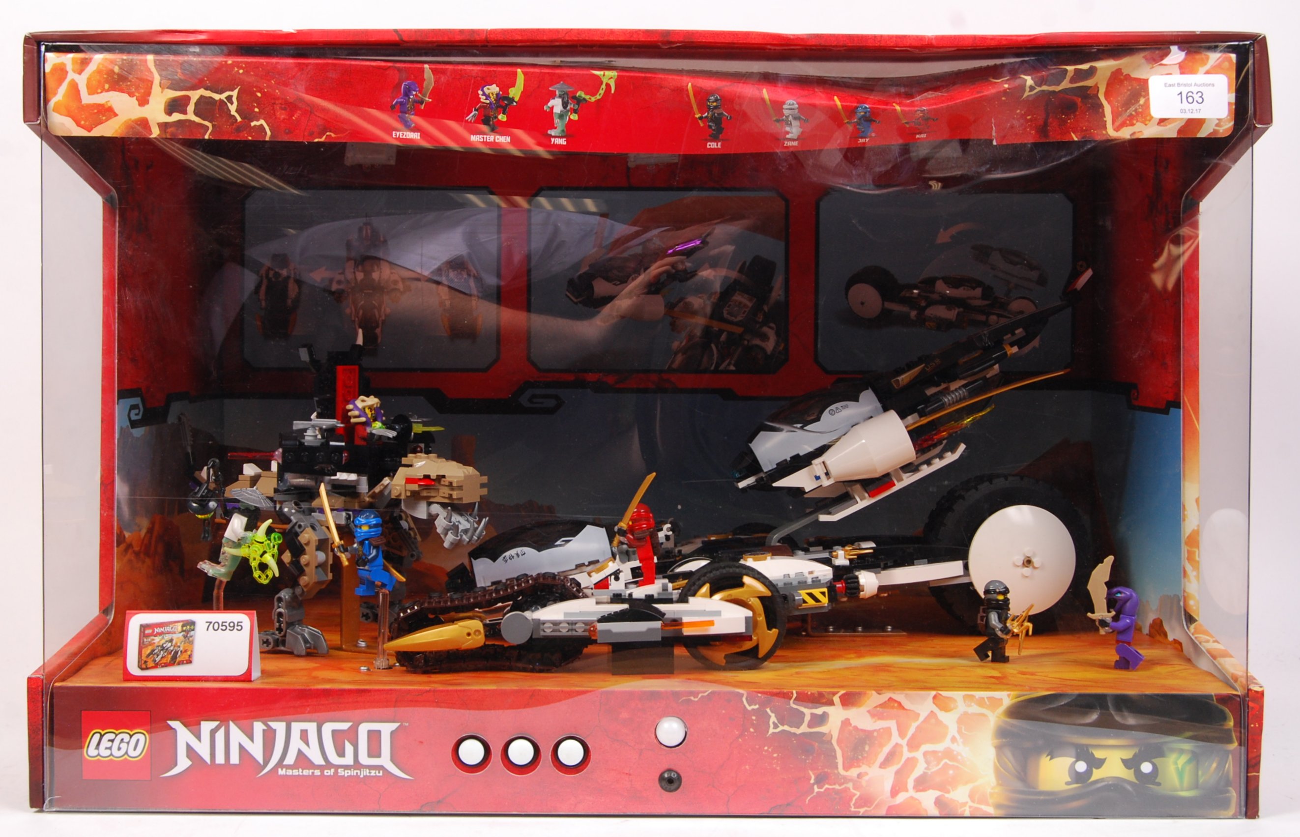 lego ninjago display case