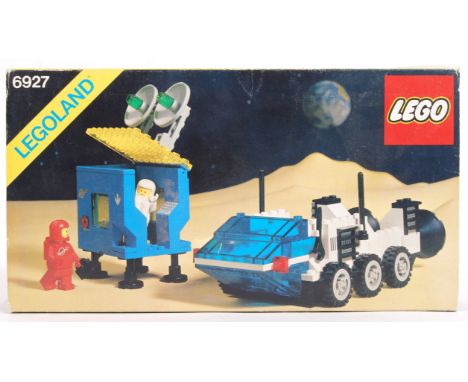 An original vintage c1981 Lego Legoland Space set 6927 All Terrain Vehicle. Appears complete (but is unchecked by us), within