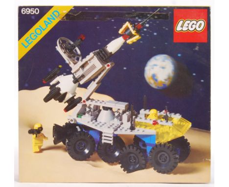 An original vintage c1982 Lego Legoland Space set 6950 ' Mobile Rocket Transport&nbsp; '. Presumed complete (but is unchecked