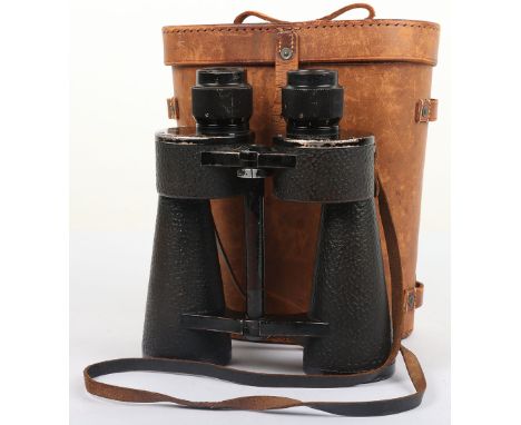 WW2 German Kriegsmarine 7x50 Binoculars by Carl Zeiss, fine pair of Marine marked binoculars with the base plate having maker