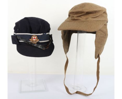 WW2 British Mountain Troops Cap, fine near mint un-issued example of the khaki peaked field cap as issued to British troops i