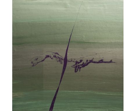 CORNELIA SCHLEIME (1953 Berlin) Ohne TitelFarbserigraphie auf Karton. 1988.59,7 x 59,7 cm.Verso signiert "C. M. P. Schleime".