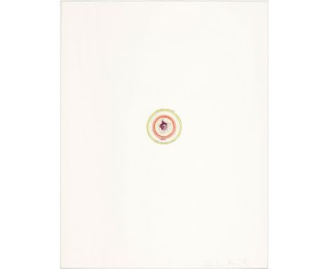 DAMIEN HIRST(Bristol 1965–lebt und arbeitet in Devon)Ring-a-ring of roses. 2002.Farbradierung. Aus der Auflage von 68. Unten 