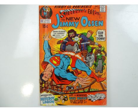 JIMMY OLSEN #133 - (1970 - DC - UK Cover Price) - First appearance of Morgan Edge + Re-introduction of the Newsboy Legion - J