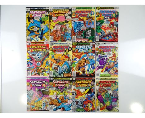 FANTASTIC FOUR #196, 197, 198, 199, 201, 202, 203, 204, 205, 206, 207, 208 (12 in Lot) - (1978/79 - MARVEL - US Price &amp; U