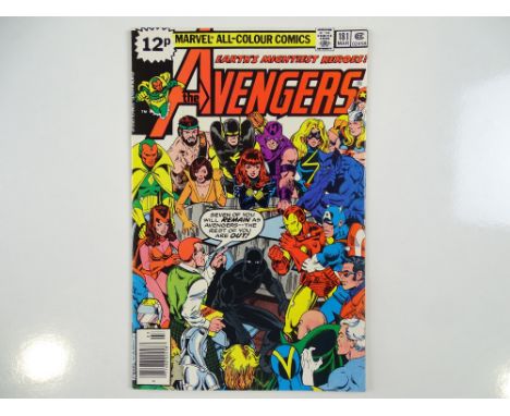 AVENGERS #181 - (1979 - MARVEL - UK Price Variant) - First appearance of Scott Lang (Ant-Man in the Marvel Movie series) + Ne