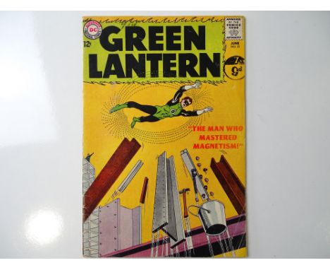 GREEN LANTERN #21 - (1963 - DC - UK Cover Price) - Origin and First appearance of Dr. Polaris - Gil Kane and Murphy Anderson 