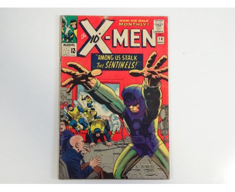 UNCANNY X-MEN #14 - (1965 - MARVEL) - First appearance of the Sentinels, man-made adversaries who would play a huge (and recu
