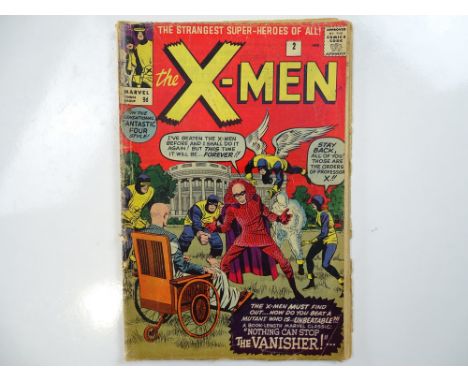UNCANNY X-MEN #2 - (1963 - MARVEL - UK Price Variant) - First appearance of The Vanisher and second appearance of the X-Men (