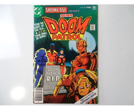SHOWCASE: DOOM PATROL #94 - (1977 - DC) - Origin and First appearance of 'new' Doom Patrol - Flat/Unfolded - a photographic c