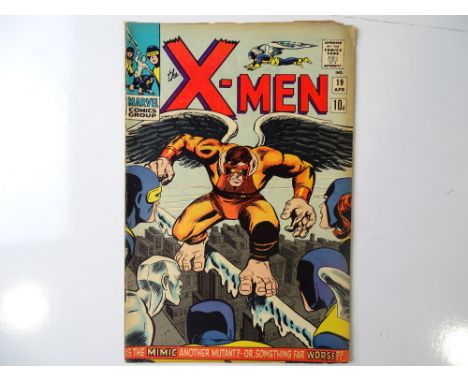 UNCANNY X-MEN #19 - (1966 - MARVEL - UK Price Variant) - Origin and First appearance of the Mimic - Jack Kirby cover &amp; in