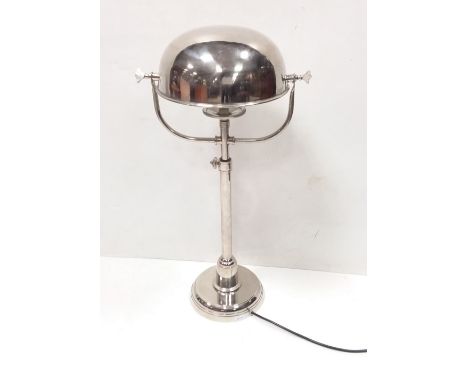Unusual Chrome Lamp