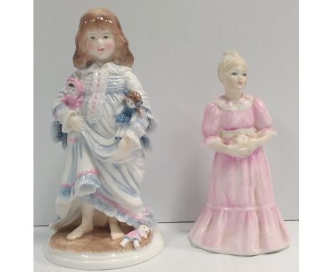 Royal Worcester and a Coalport Figure 