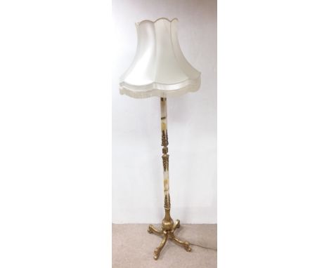 Onyx Standard Lamp & Shade