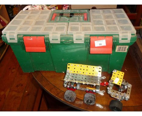 Tool box of modern Meccano