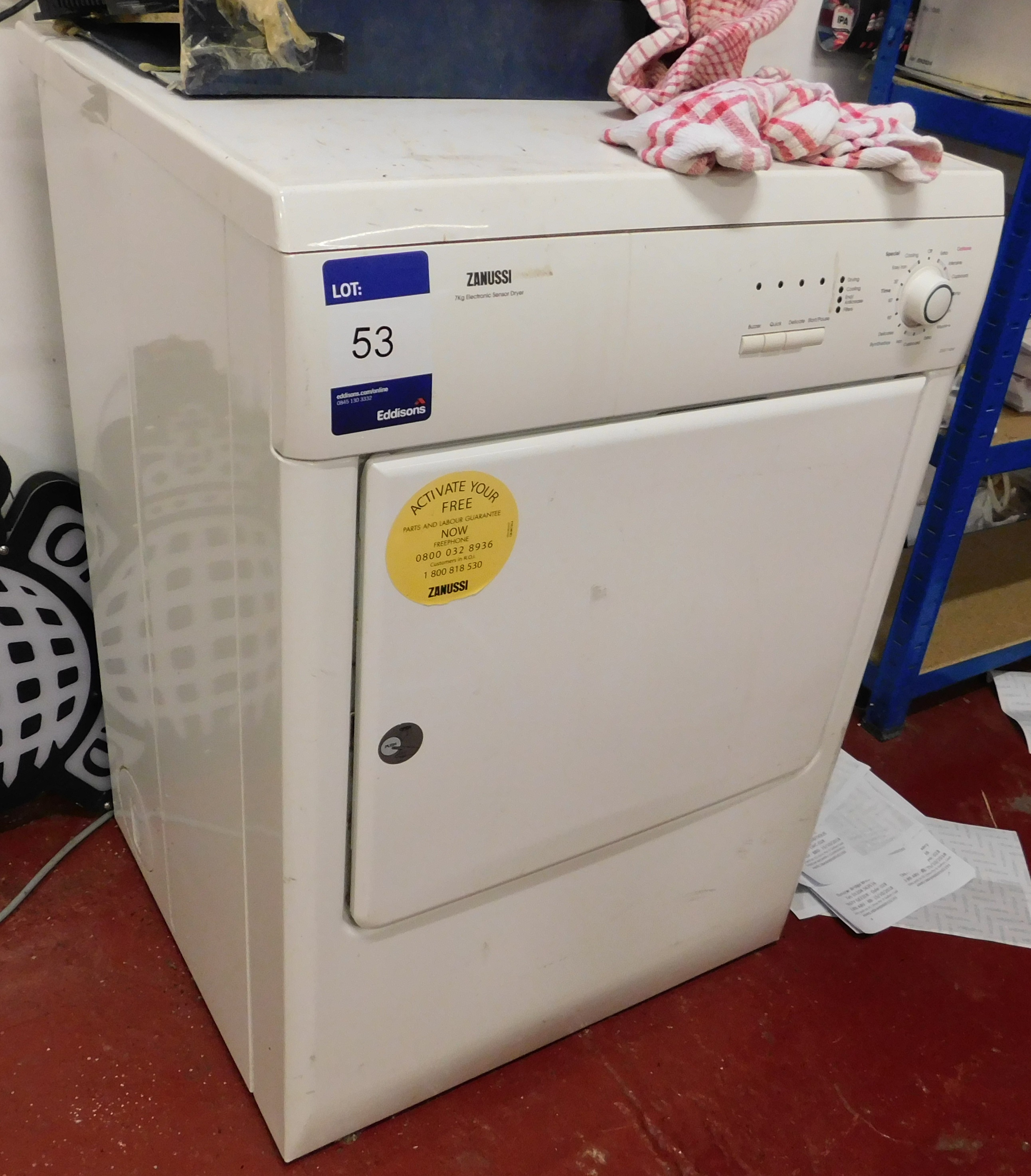 Zanussi dryer