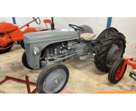 A Ferguson Tractor, in fully restored condition