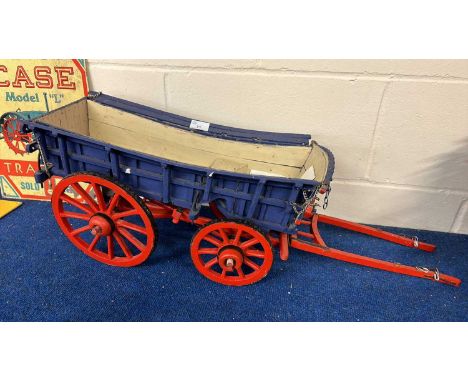 A scratch built model of a Norfolk Wagon, approx 85cm long