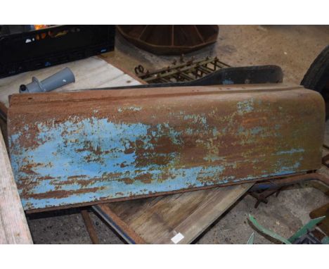 Vintage tractor bonnet cover