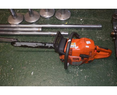 A Husqvarna chainsaw