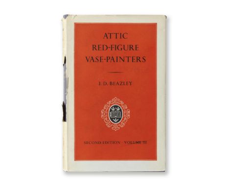  A group of J.D. Beazley and A.D. Trendall publications Comprising: J.D. Beazley, Attic Black-Figure Vase Painters, 1956; J.D