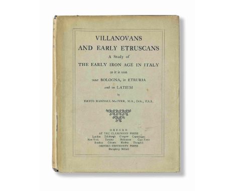  A group of books on Etruscan art Comprising M. Torelli, The Etruscans, London, 2001; D. Randall-Maciver, Villanovans and Ear
