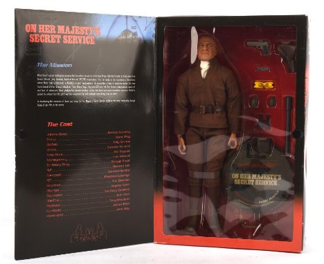 James Bond -  boxed Sideshow Collectible 12" figure of Telly Savalas as Ernst Blofeld. Model number 7710.Condition Report:  C