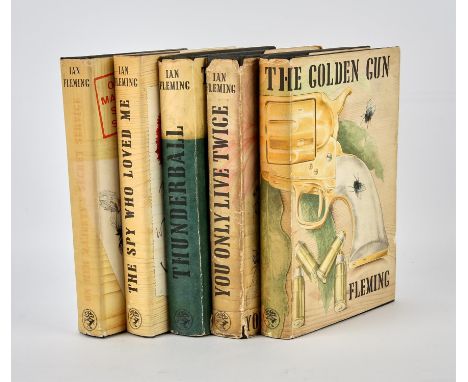 James Bond: Fleming (Ian). Five first edition and later printing hardback books  includes; You Only Live Twice, first edition
