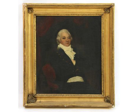 English School (19th Century),Portrait of an Officer, head and shouldersoil on canvas52 x 42cm; andEnglish School (19th Centu