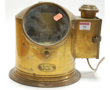 An early 20th century sestrel brass cased ships compass numbered B3-2428