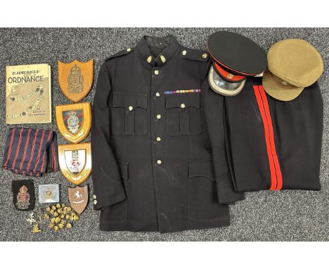 British Royal Army Ordnance Corps group to Major RC Morris 22 Base Workshops comprising of: Major's No 1 Dress Tunic with WW2