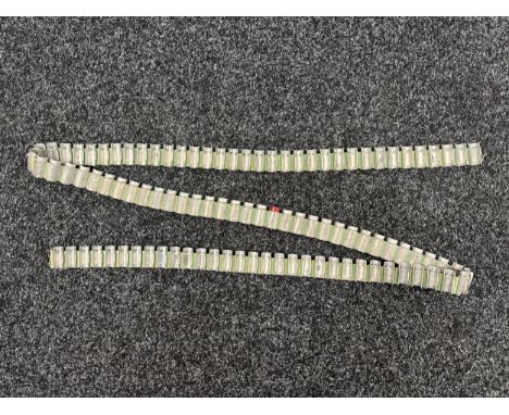 WW2 British 7.92mm BESA Tank Machine Gun Ammunition Belt. Empty. 