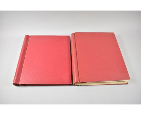 Two Stanley Gibbons Simplex Blank Stamp Albums Containing British, Foreign and Commonwealth Stamps, Arranged by Country c.196
