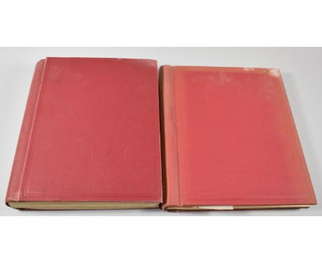 Two Stanley Gibbons Senator Medium Stamp Albums, c.1964 Containing British, Foreign and Commonwealth Stamps Including a Few V