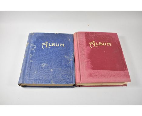 Two Stamp Albums Containing Victorian Edwardian and Later British, Foreign and Commonwealth Stamps, Arranged by Country 