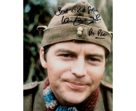 Ian Lavender signed Dads Army 10x8 colour photo. Good condition. All autographs come with a Certificate of Authenticity. We c