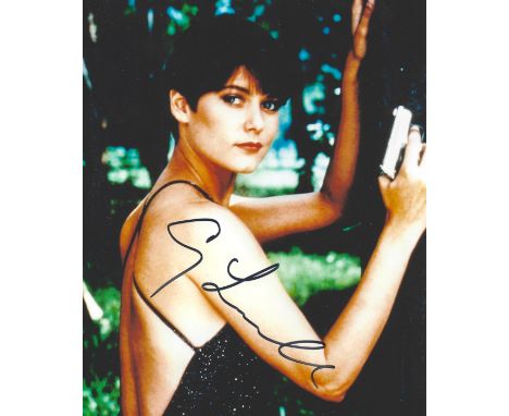 Bond Girl, Cary Lowell&nbsp;signed 10x8 colour photograph. Clery was known for playing Bond girl Corinne Dufour, antagonist H