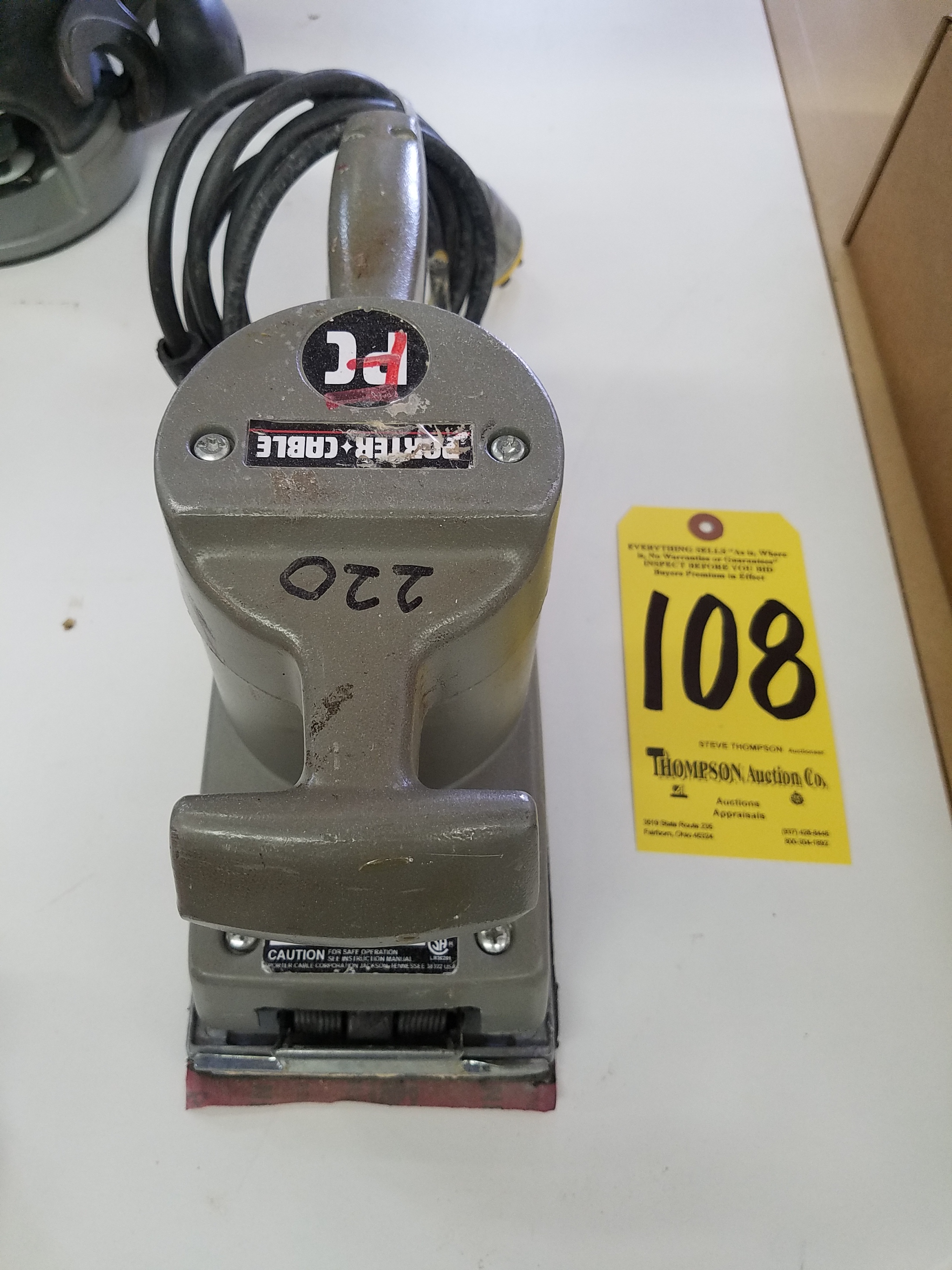 Porter Cable Model 505 Heavy Duty Sander