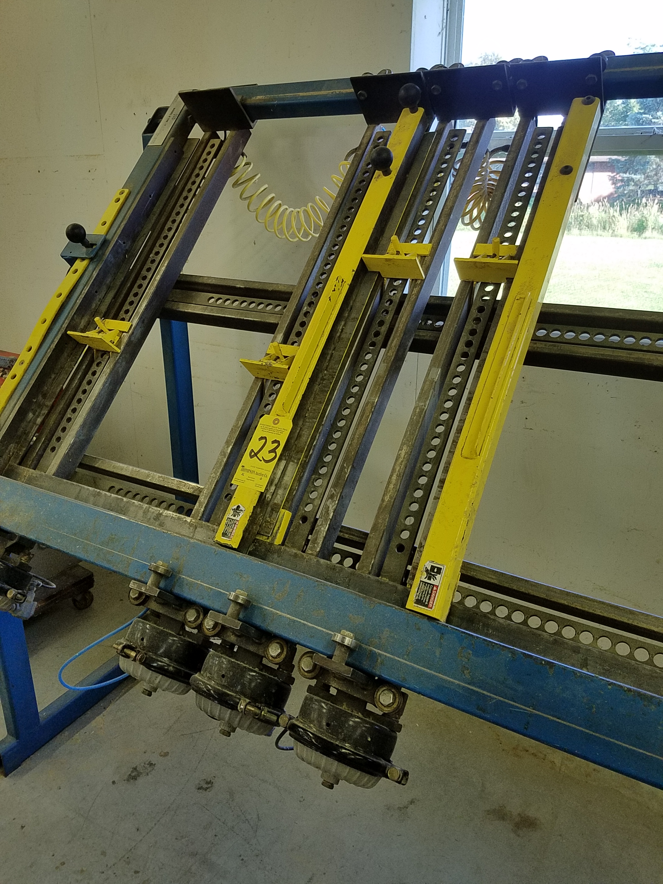 JLT Pneumatic Clamp Model 79K7DC Pneumatic Door Clamp, (4