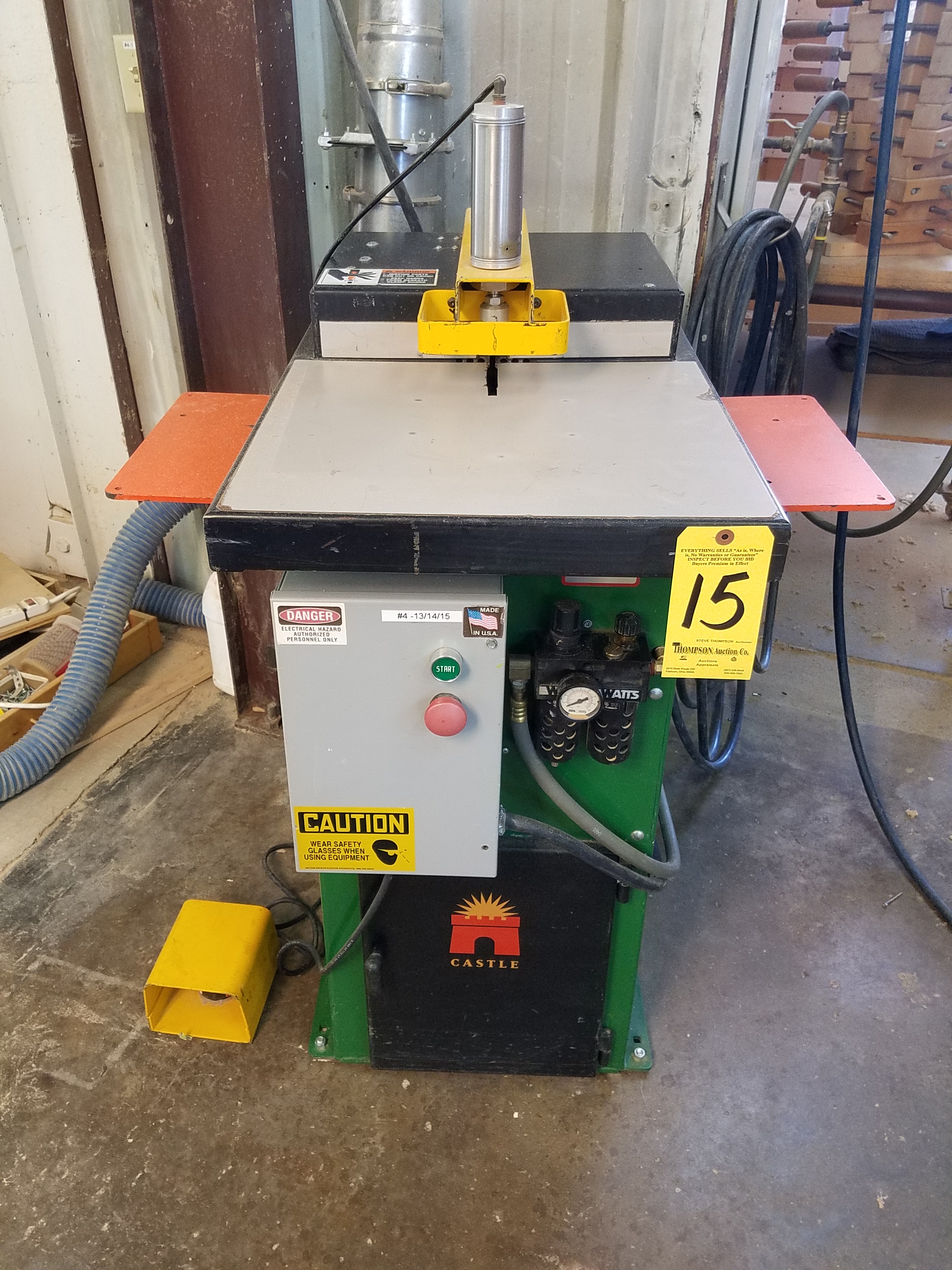 Castle Pocket Screw Machine Model TSM-35, s/n 52825, 1/2 to 1 3/4 in ...