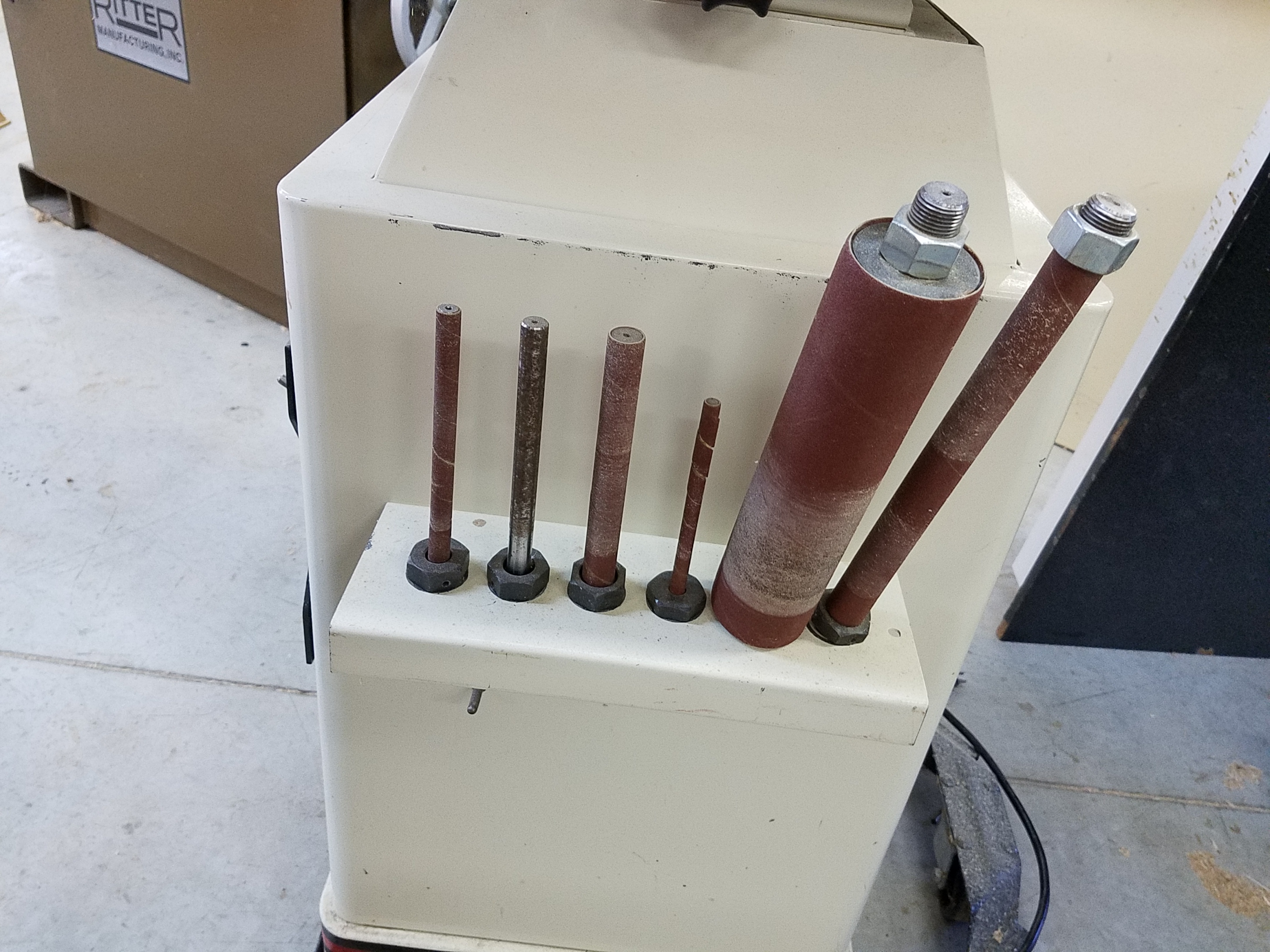 Jet JOVS10 Oscillating Spindle Sander w/ Extra Spindles and Sanding