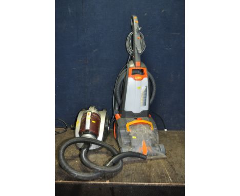 A VAX CARPET CLEANER, and a Pro Action vacuum cleaner (no floor head) (both PAT pass and working)