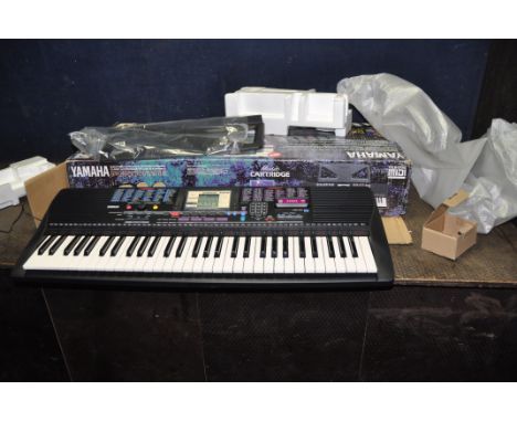 A YAMAHA PSR-230 ELECTRONIC KEYBOARD, with original box and power supply (PAT pass and working)