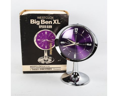 WESTCLOX Big Ben XL repeater alarm clock, in original boxGood condition, GWO 