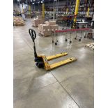 Yellow Pallet Jack