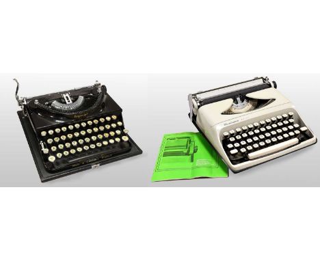 Two Typewriters (i) Imperial "The Good Companion" (ii) Remington Envoy (both in original cases) (2)
